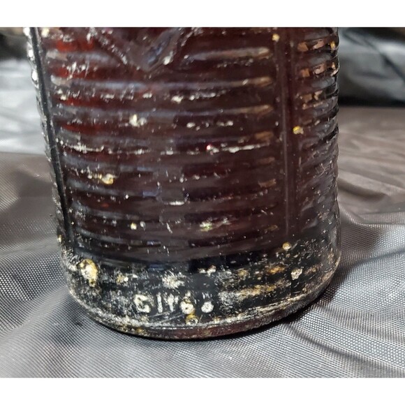 Orange Crush Brown Insulated Glass Bottle 1940s Prichard AL Rare Vintage Soda - Picture 16 of 16